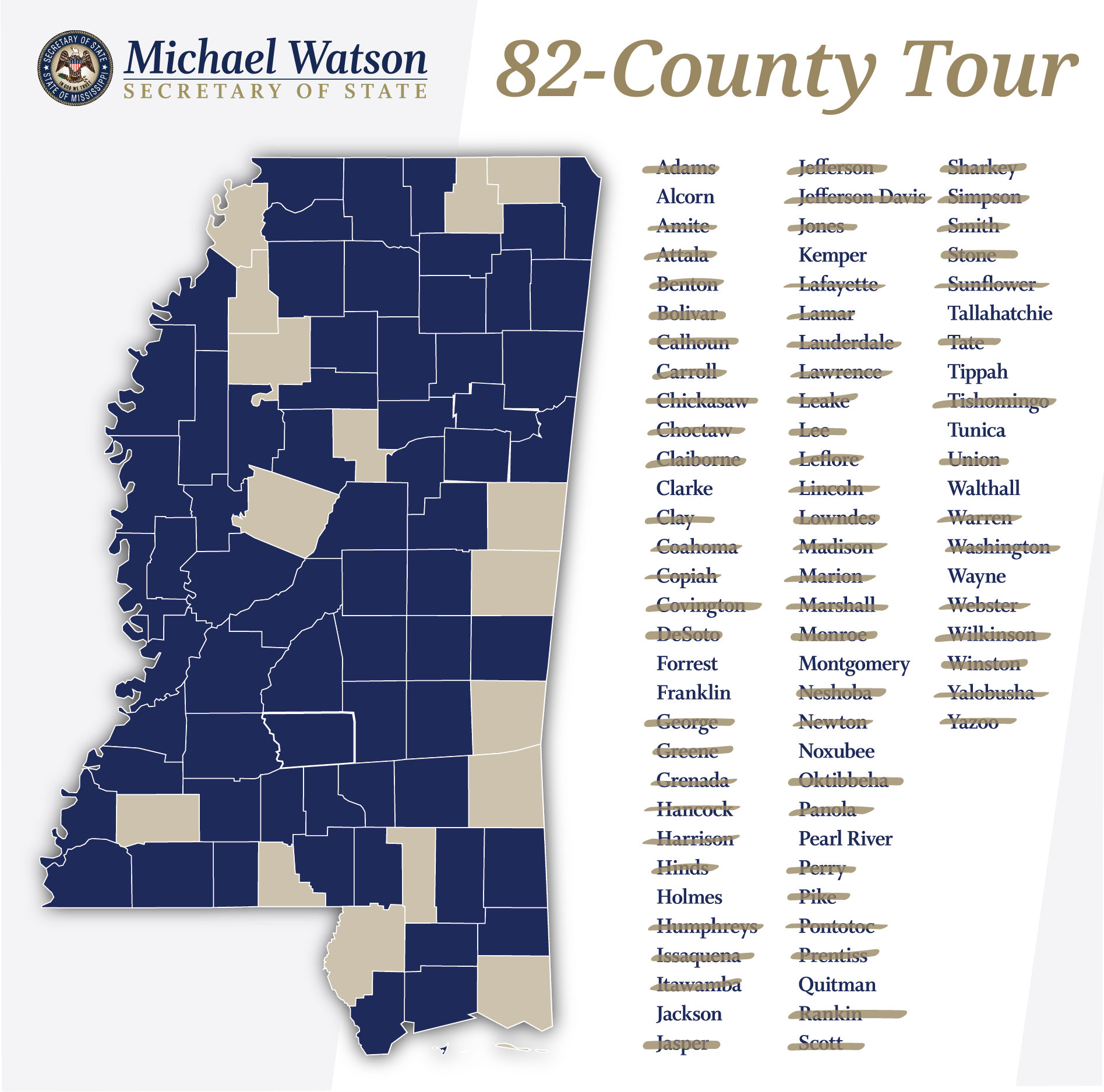 82 County Tour