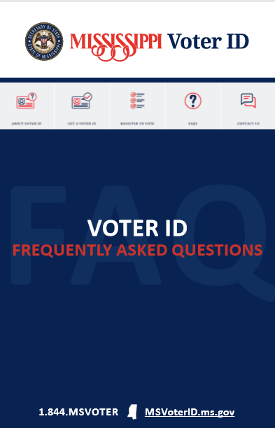 Voter ID FAQ
